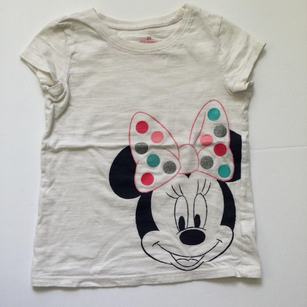 Disney Minnie Mouse Top in Size 3T